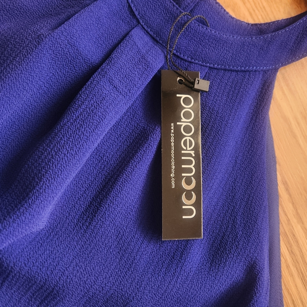 Papermoon Giselle Scalloped Hem Dress - Picture 6 of 9